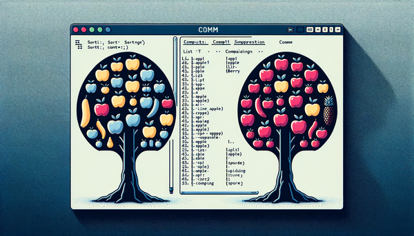 Mastering the `comm` Command in Linux for File Comparisons